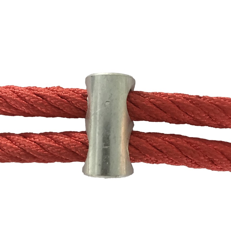 攀爬网游乐设施铝平行扣 复合绳连接件