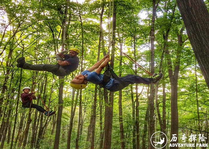 攀树器械 攀树乐园装备 成人爬树设备厂家 户外营地场地拓展器械 树上拓展